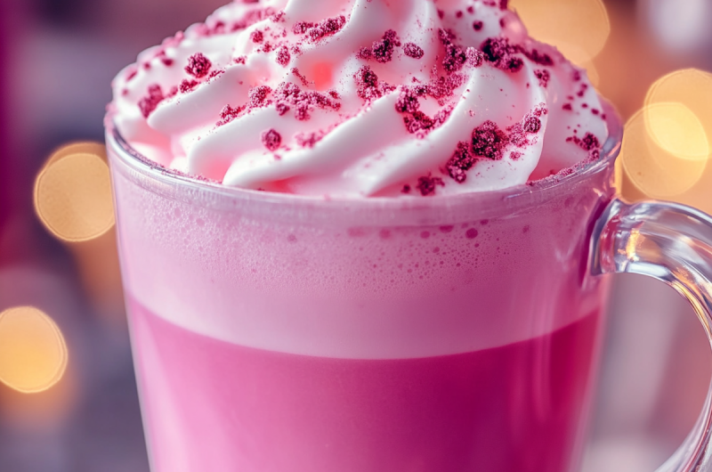 Homemade Starbucks Pink Drink Copycat