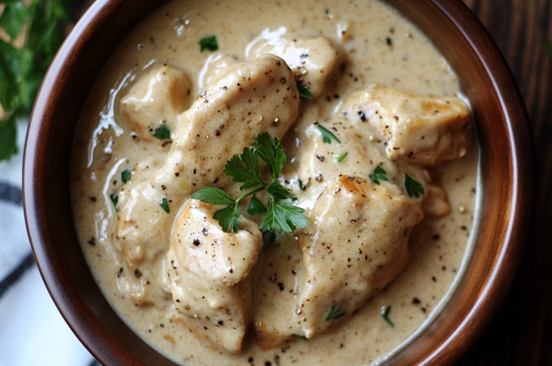 Crockpot Chicken and Gravy Recipe