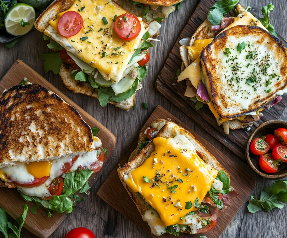 grilled cheese lunch ideas