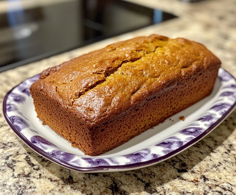3 ingredient pumpkin bread