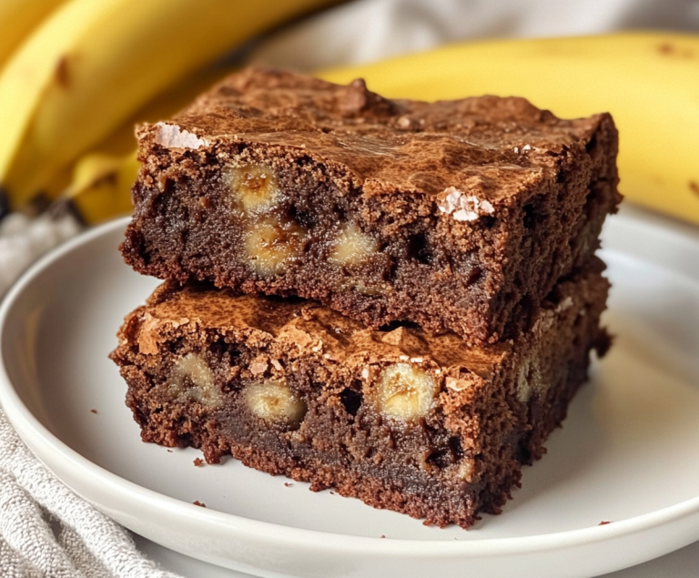 banana bread brownies recipe