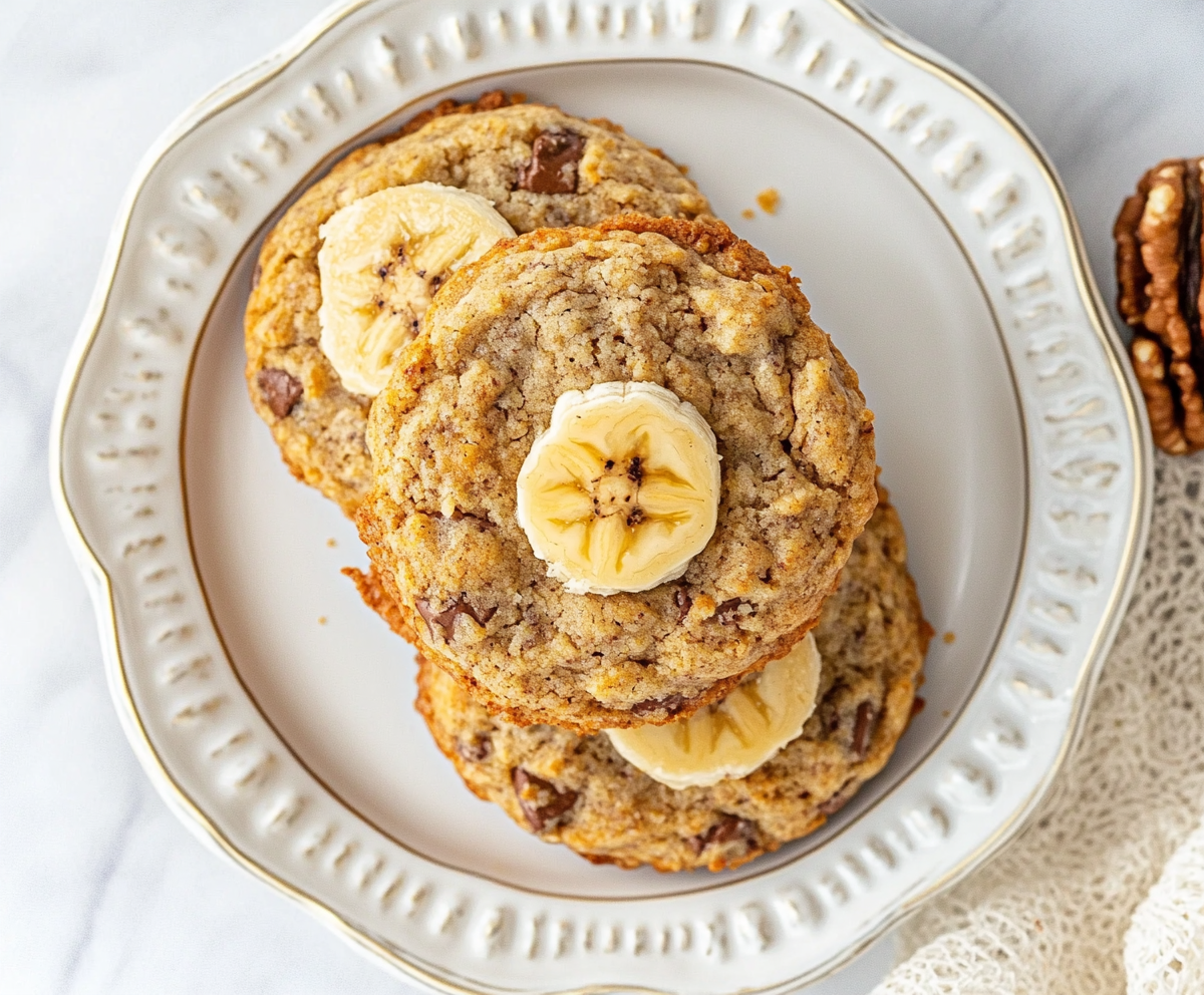 banana bread cookies recipe