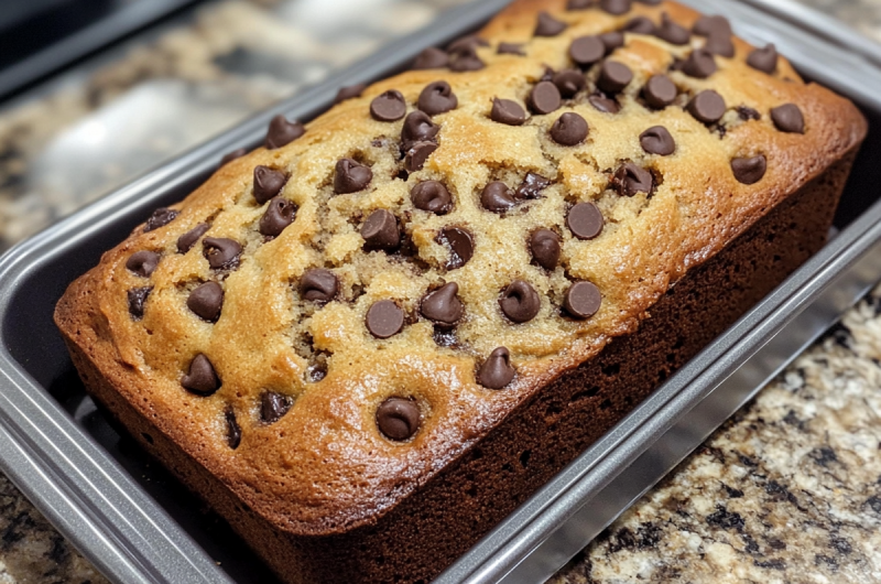 Chocolate Chip Banana Bread Recipe