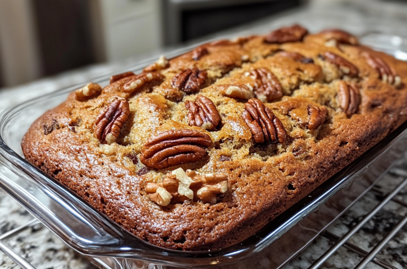 Soft Banana Nut Bread Recipe