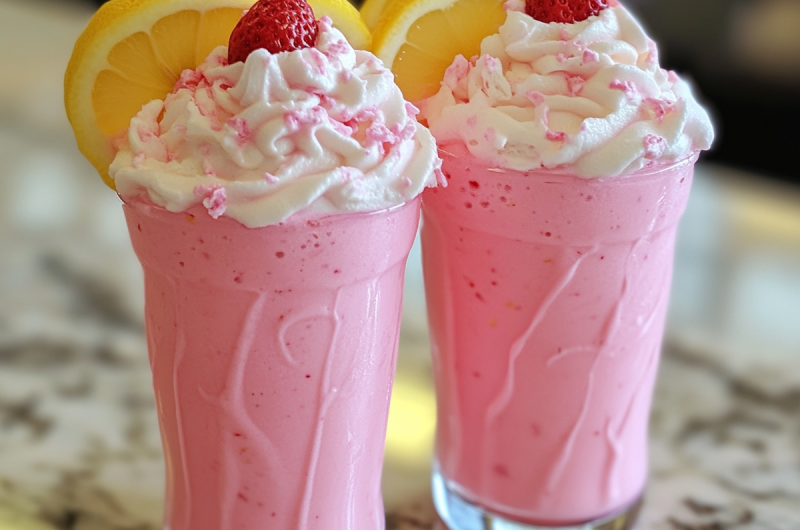 Refreshing Whipped Pink Lemonade Recipe