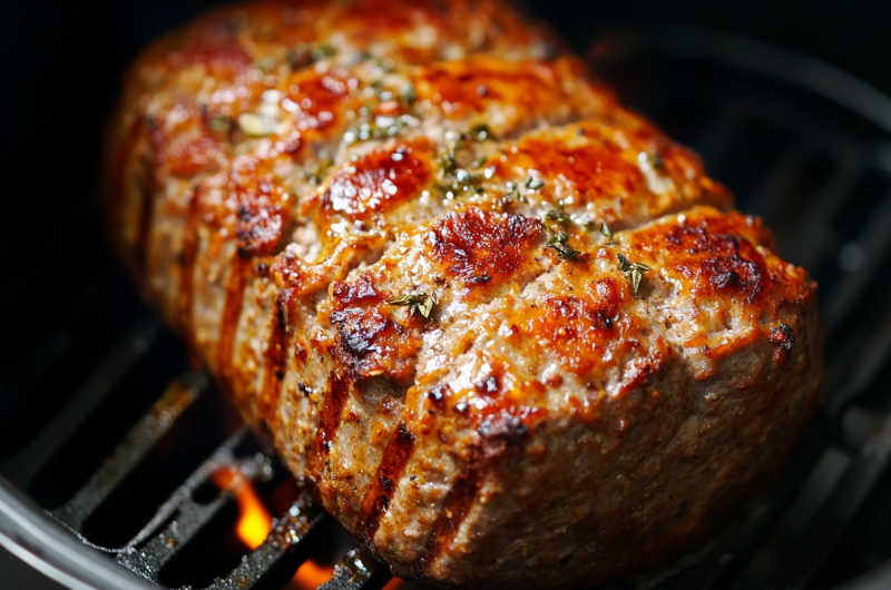 Homestyle Air Fryer Meatloaf Recipe