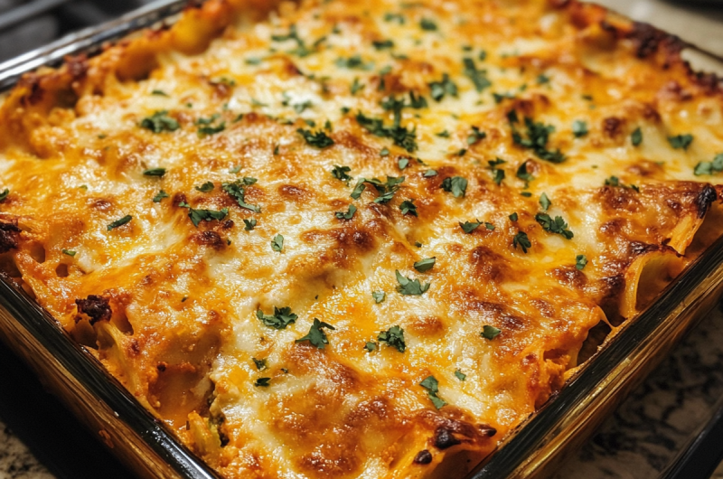 Cheesy Mexican Lasagna Recipe