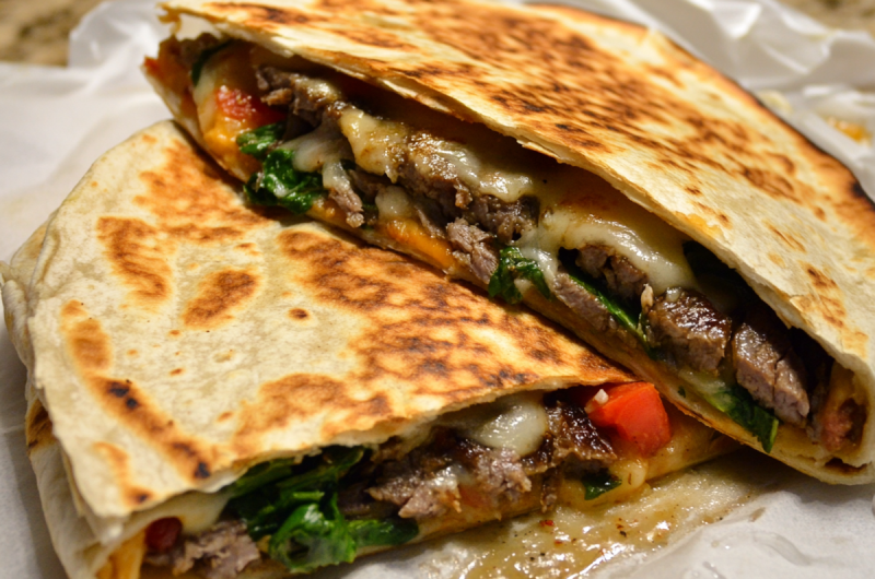 The Best Philly Cheesesteak Quesadilla Recipe