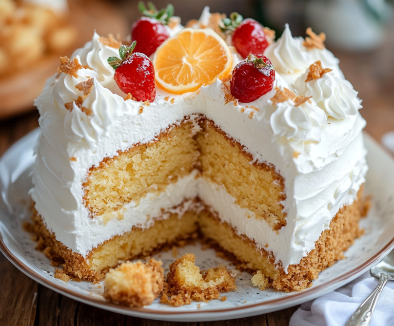 hawaiian cake recipe with whipped cream
