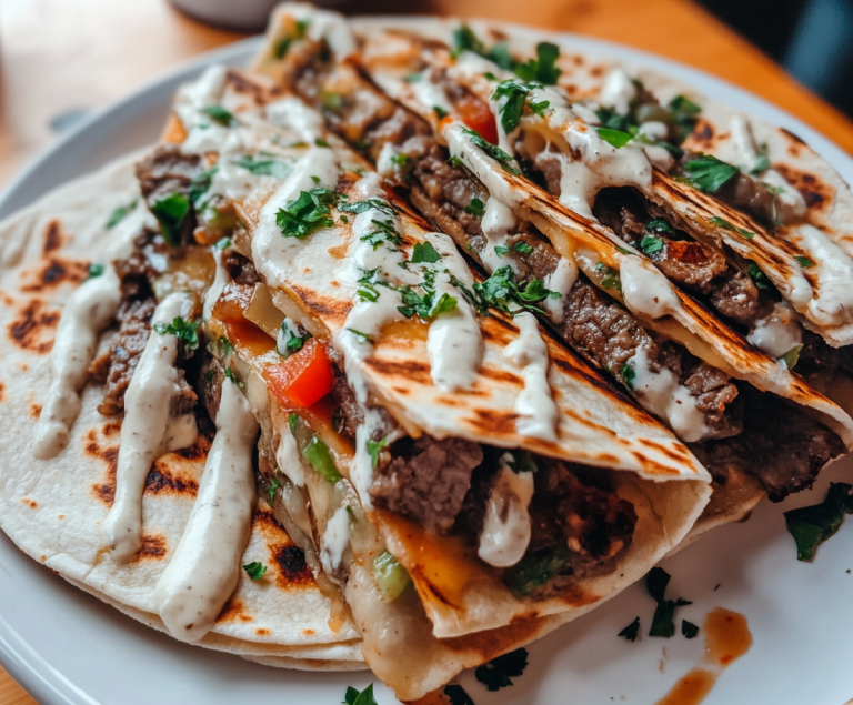 philly cheesesteak quesadilla