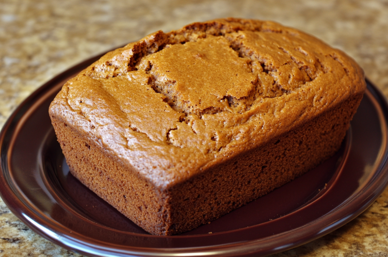 3 Ingredient Pumpkin Bread Recipe