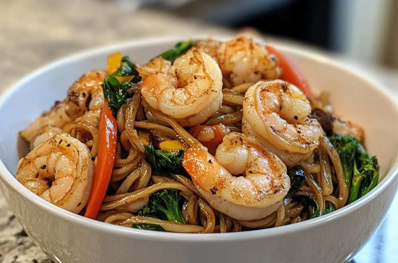 Easy Shrimp Lo Mein That Tastes Better