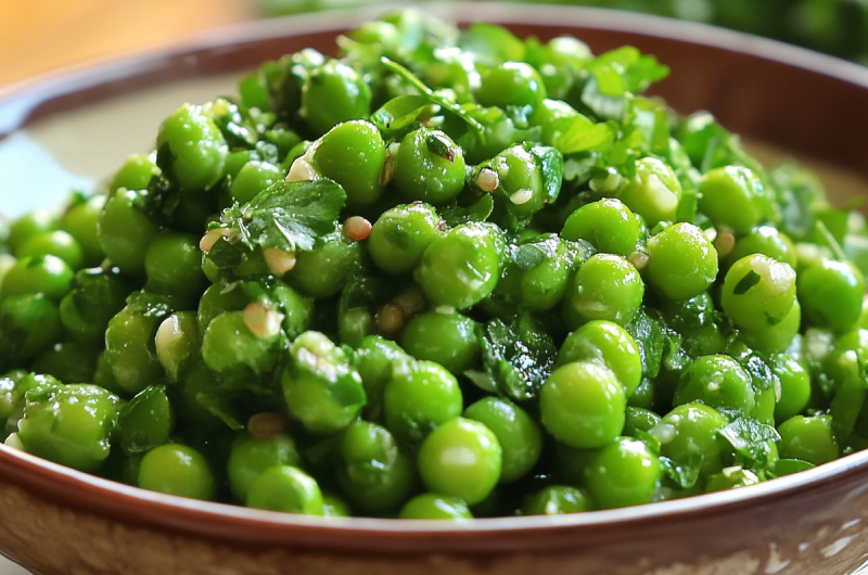 Fresh and Easy Pea Salad Recipe