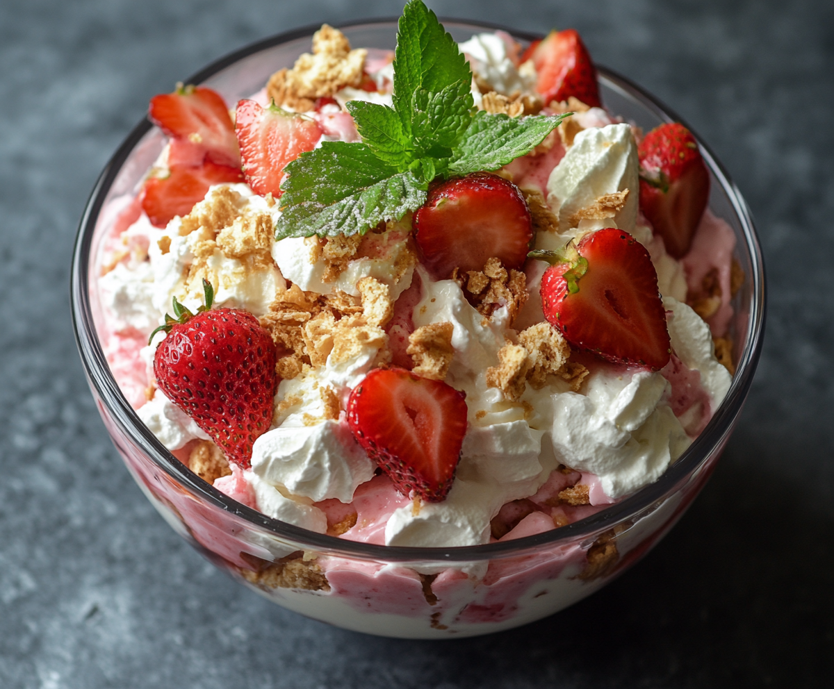 strawberry eton mess
