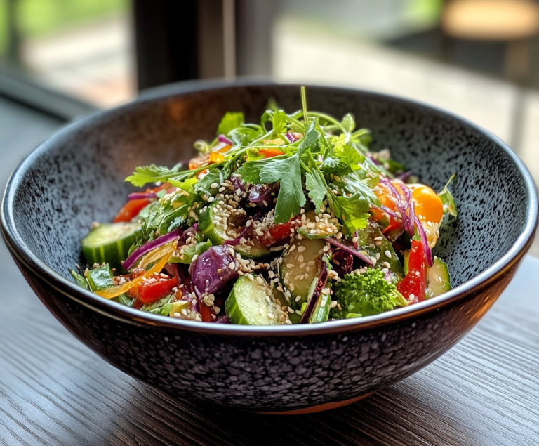 tiktok asian cucumber salad