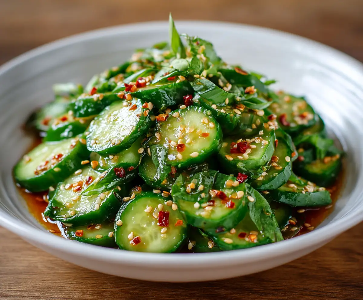 Asian Cucumber salad