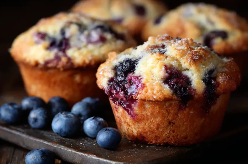 Blueberry muffins recipe
