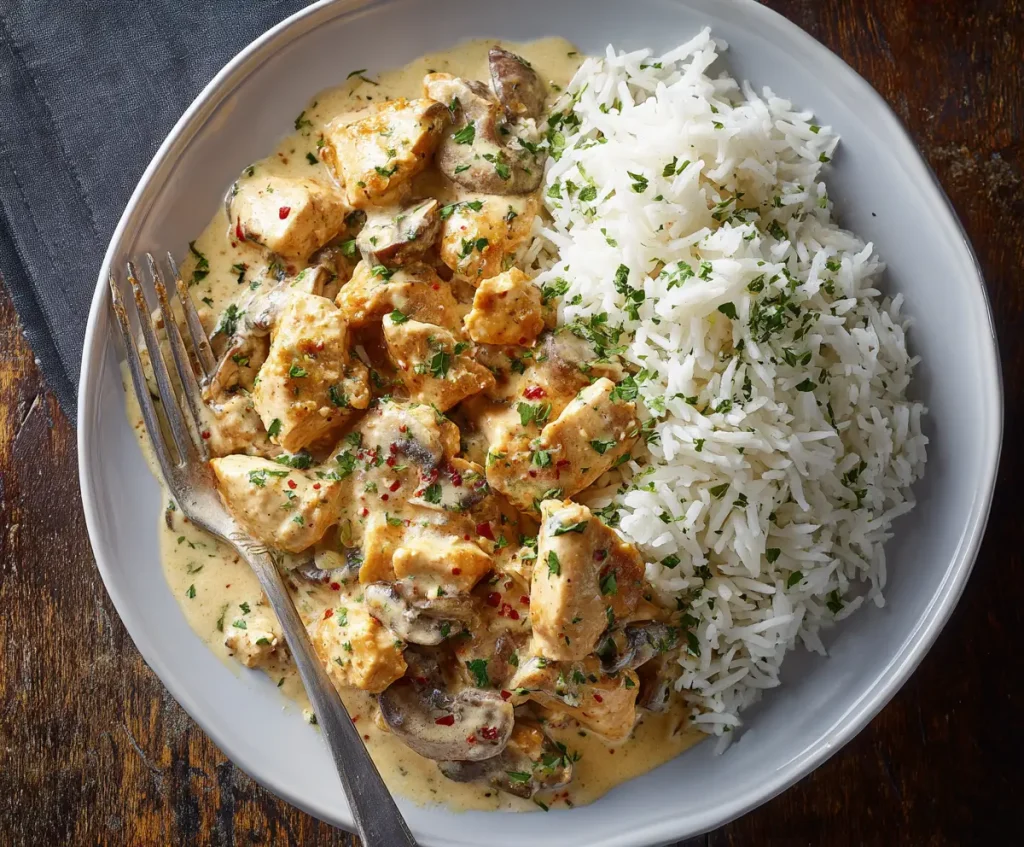 Chicken Stroganoff