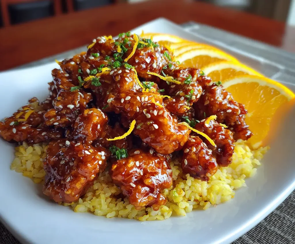 Orange Peel Chicken
