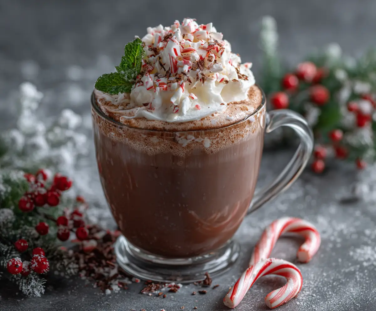 peppermint hot chocolate recipe