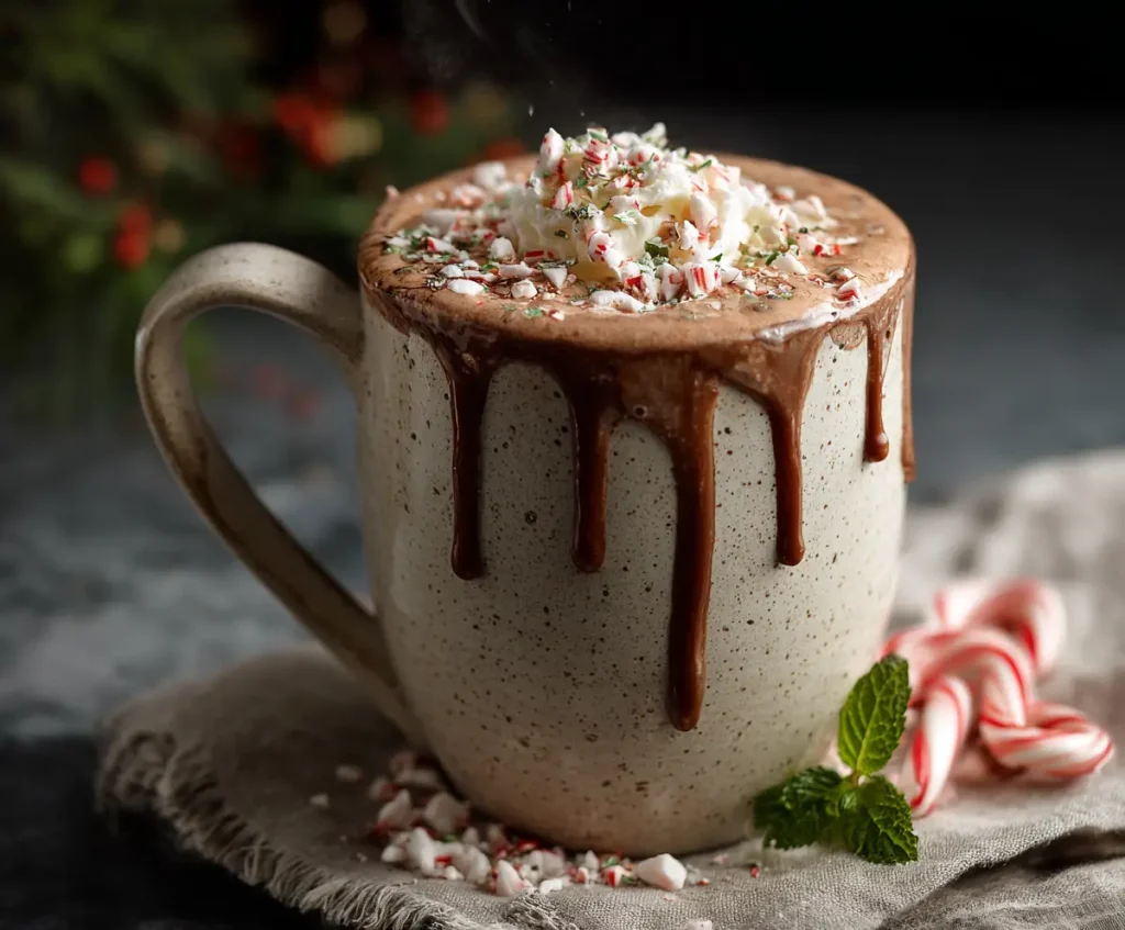 peppermint hot chocolate recipe
