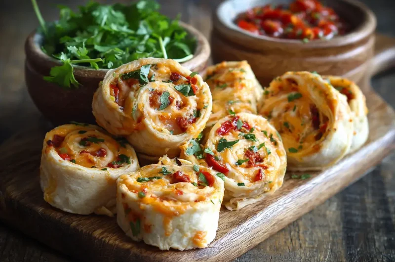 Cheesy Mexican Tortilla Pinwheels with Big Flavor