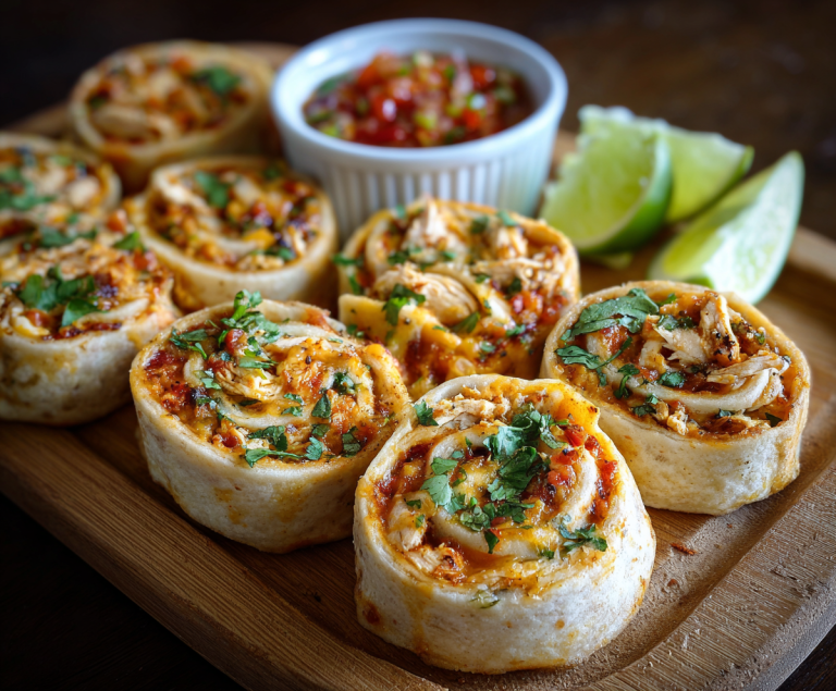 chicken taco pinwheels