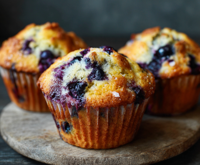 easy blueberry muffins recipe