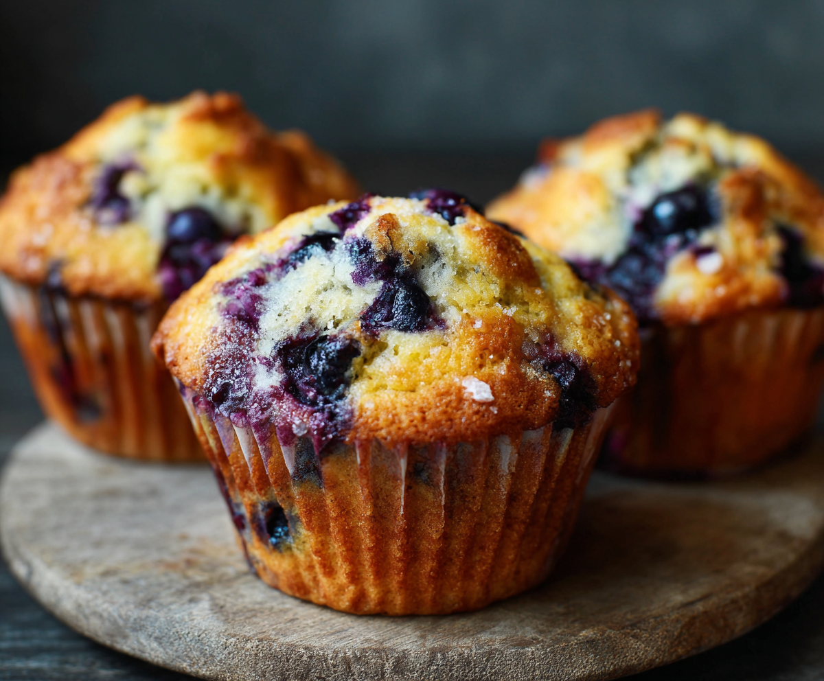 easy blueberry muffins recipe