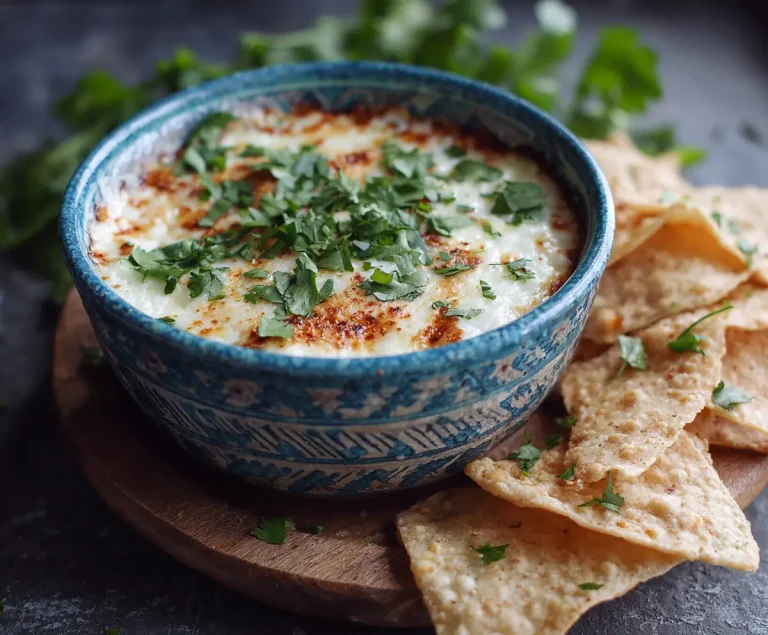 homemade mexican white cheese dip