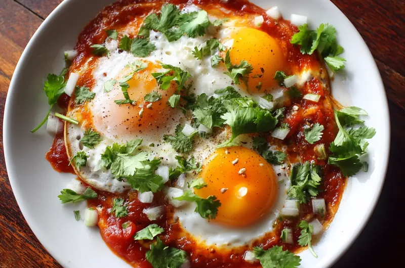Huevos rancheros individual recipe