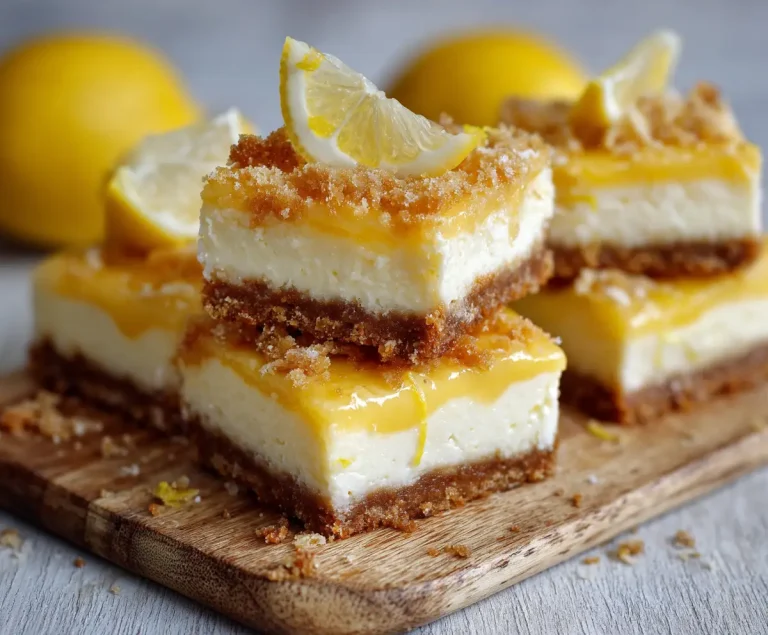 lemon cheesecake bars