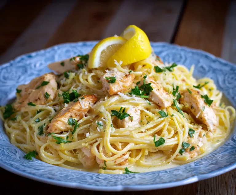 lemon chicken pasta