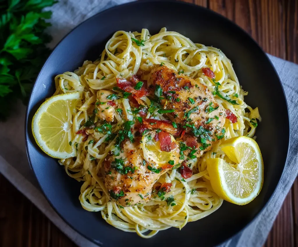 lemon chicken pasta