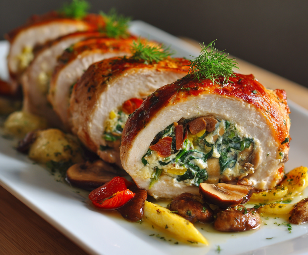 stuffed chicken breast