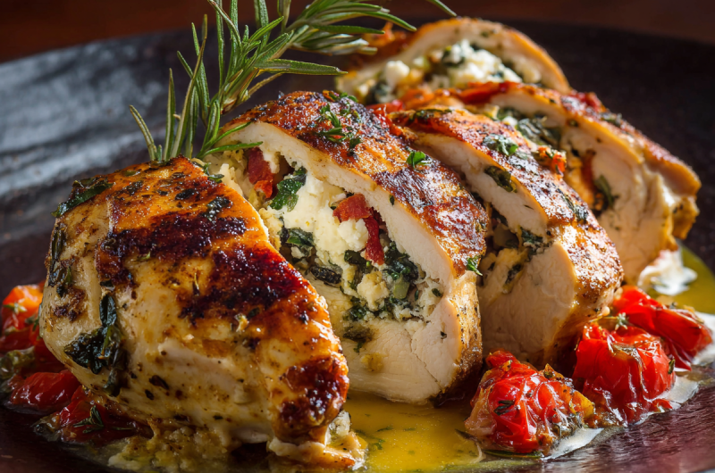 Stuffed chicken breast recipe